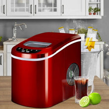 Load image into Gallery viewer, Mini Portable Compact Electric Ice Maker Machine-Red