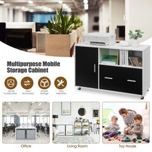 Load image into Gallery viewer, Lateral Mobile File Storage Cabinet