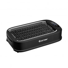 Load image into Gallery viewer, Smokeless Electric Portable BBQ Grill with Turbo Smoke Extractor