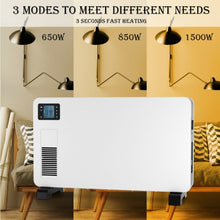 Load image into Gallery viewer, 1500 W Freestanding Convector Heater w/ Remote Control