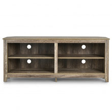 Load image into Gallery viewer, 4 Cubby Entertainment Media Console with Shelves