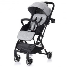 Load image into Gallery viewer, Lightweight Foldable Pushchair Baby Stroller with Foot Cover-Gray