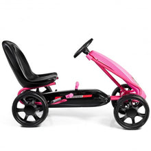 Load image into Gallery viewer, Kids Ride On Toys Pedal Powered Go Kart Pedal Car-Pink