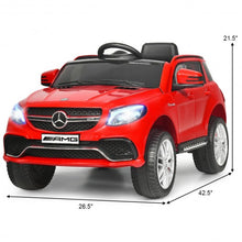 Load image into Gallery viewer, 12V Mercedes Benz GLE Licensed Kids Ride On Car -Red
