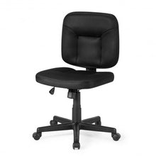 Load image into Gallery viewer, Low-Back Office Chair with Adjustable Height & Lumbar Support