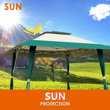 Load image into Gallery viewer, Outdoor Folding Gazebo Canopy Shelter Awning Tent Patio -Green