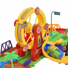 Load image into Gallery viewer, 54 pcs Railway Train Building Blocks with Light & Music