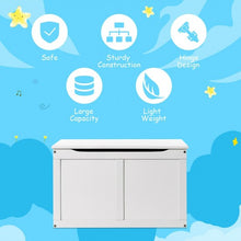 Load image into Gallery viewer, Wooden Toy Storage Chest Box