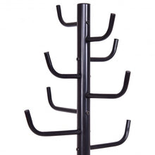Load image into Gallery viewer, 70" Metal Coat Hat Rack Clothes Hooks Hanger