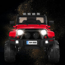 Load image into Gallery viewer, 12V Kids Remote Control Riding Truck Car with LED Lights-Red