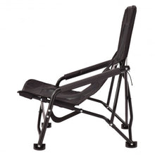 Load image into Gallery viewer, Outdoor High Back Folding Beach Chair-Black