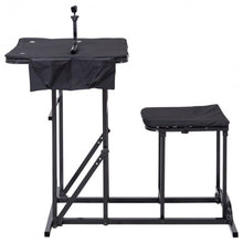 Load image into Gallery viewer, Foldable Shooting Bench with Adjustable Height Table