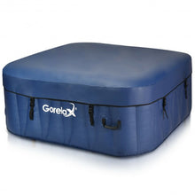 Load image into Gallery viewer, 4-Person Inflatable Portable Outdoor Hot Tub