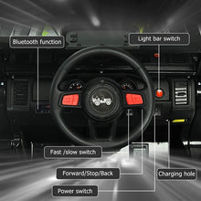 Load image into Gallery viewer, 12V Kids Ride-on Jeep Car with 2.4 G Remote Control-Black