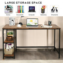 Load image into Gallery viewer, 47"/55" Computer Desk Office Study Table Workstation Home w/ Adjustable Shelf-L