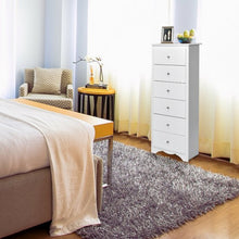 Load image into Gallery viewer, 6 Drawers Chest Dresser Clothes Storage Bedroom Furniture Cabinet-White