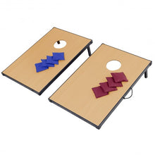 Load image into Gallery viewer, 35" Foldable Wooden Bean Bag Toss Cornhole Game Set