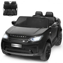Load image into Gallery viewer, 12V Licensed 2-Seater Land Rover Kid Ride On Car -Black