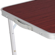 Load image into Gallery viewer, Aluminum Folding Camping Table with 4 Chairs