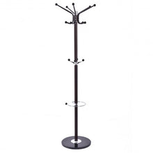 Load image into Gallery viewer, 67" Metal Coat Hat Jacket Stand