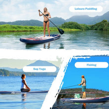 Load image into Gallery viewer, 11' Inflatable Stand Up Paddle Board Backpack Sport