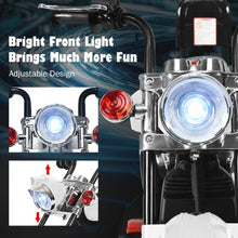 Load image into Gallery viewer, 6V 3 Wheel Kids Motorcycle-White