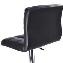 Load image into Gallery viewer, Black Swivel Bar Stool