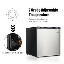 Load image into Gallery viewer, 1.1 cu.ft. Compact Single Door Mini Upright Freezer