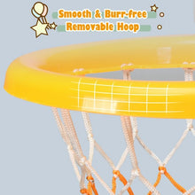 Load image into Gallery viewer, Adjustable Kids 3-in-1 Basketball Hoop Set with Balls