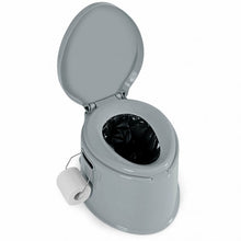 Load image into Gallery viewer, Portable Travel Toilet with Paper Holder for Indoor Outdoor