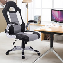 Load image into Gallery viewer, PU Leather Executive Racing Style Bucket Seat Chair 2015 Office Desk Chair