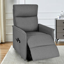 Load image into Gallery viewer, Electric Fabric Padded Power Lift Massage Chair Recliner Sofa-Gray