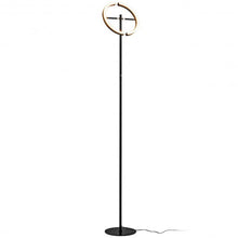 Load image into Gallery viewer, Modern Dimmable Torchiere Touch Control Standing LED Floor Lamp-Black