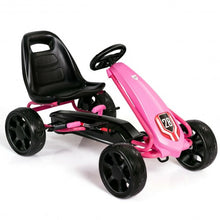 Load image into Gallery viewer, Kids Ride On Toys Pedal Powered Go Kart Pedal Car-Pink