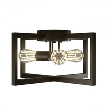 Load image into Gallery viewer, Flush Mount Geometric Metal 3-Lights Ceiling Lamp