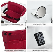 Load image into Gallery viewer, 12 V BMW 507 Licensed Electric Kids Ride On Retro Car-White