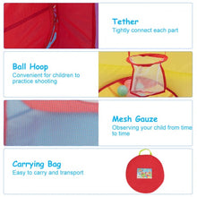 Load image into Gallery viewer, 7 pcs Kids Ball Pit Pop Up Play Tents