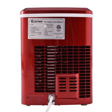 Load image into Gallery viewer, Mini Portable Compact Electric Ice Maker Machine-Red