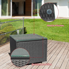 Load image into Gallery viewer, 3 Pcs Patio wicker Furniture Set with Cushion-Red