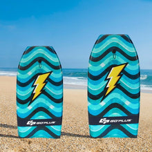 Load image into Gallery viewer, 41" Lightweight Bodyboard with Wrist Leash for Kids and Adults-L