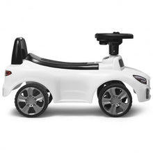 Load image into Gallery viewer, Foot-to-Floor Kids Ride-On Push Toddler Sliding Car-White