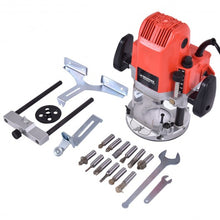 Load image into Gallery viewer, 1/4" And 3/8" Electric Plunge Router Wood Routing Machine Collet Variable Speed