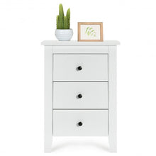 Load image into Gallery viewer, Nightstand End Beside Table Drawers Modern Storage Bedroom Furniture