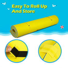 Load image into Gallery viewer, 9' x 6' 3 Layer Floating Water Pad Foam Mat -Yellow