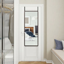 Load image into Gallery viewer, Full Length Metal Door Mirror with Adjustable Hook-Coffee
