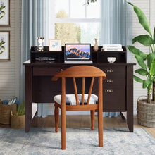 Load image into Gallery viewer, Computer Desk PC Laptop Writing Table Workstation -Brown