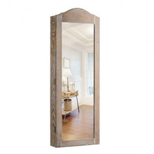 Load image into Gallery viewer, Cabinet Wall/Door Mounted with Mirror Jewelry Armoire