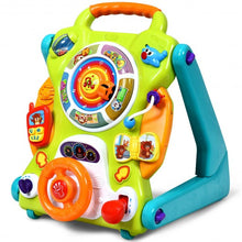 Load image into Gallery viewer, 3 in1 Kids Activity Sit to Stand Musical Learning Walker