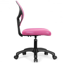 Load image into Gallery viewer, Low-back Computer Task Office Desk Chair with Swivel Casters-Pink