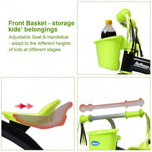 Load image into Gallery viewer, Kids Tricycle Rider with Adjustable Seat-Green